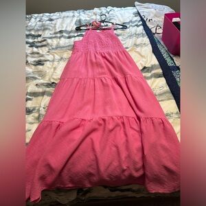 Pink Maxi Dress